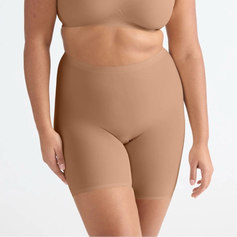 Knix Leakproof Thigh Saver Short Tan XS NWT IN PACKAGE